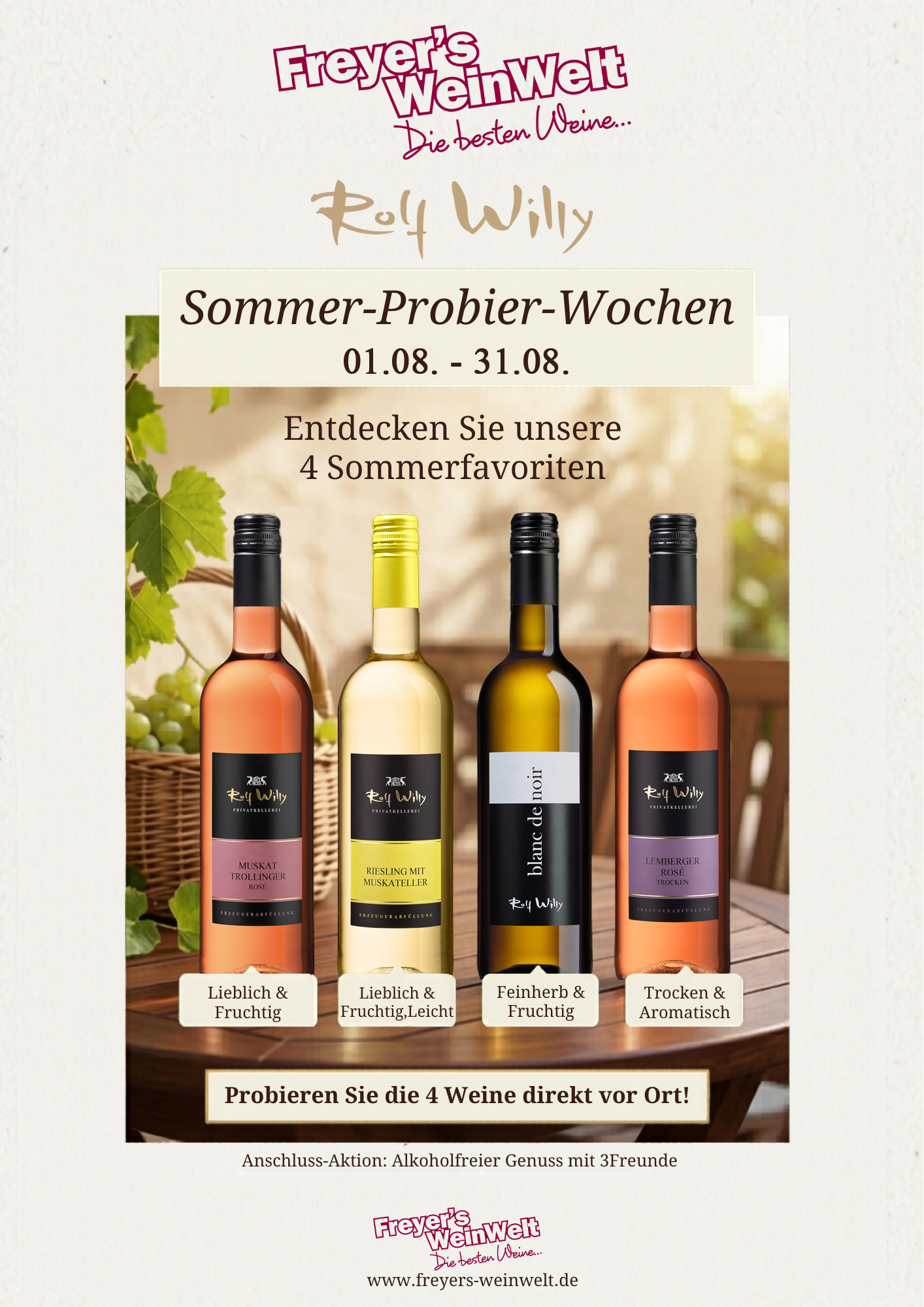 Sommer-Probier-Wochen Rolf Willy